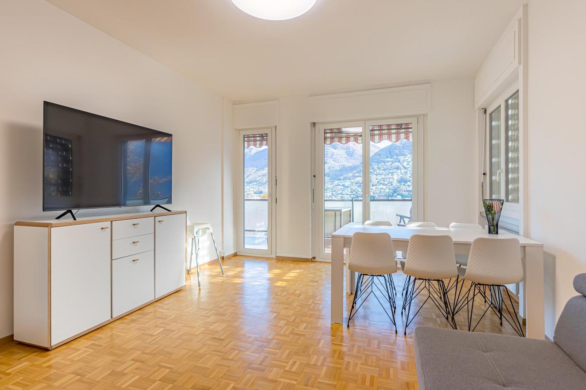 Apartament Imperial Of Lugano 4 With A Lake View Behind The Station And 10 Min From The Lake Zewnętrze zdjęcie