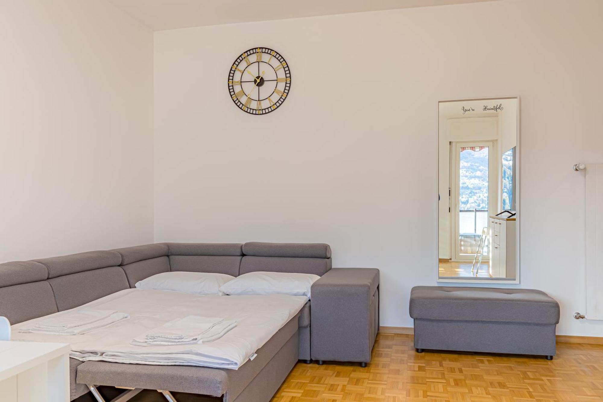 Apartament Imperial Of Lugano 4 With A Lake View Behind The Station And 10 Min From The Lake Zewnętrze zdjęcie