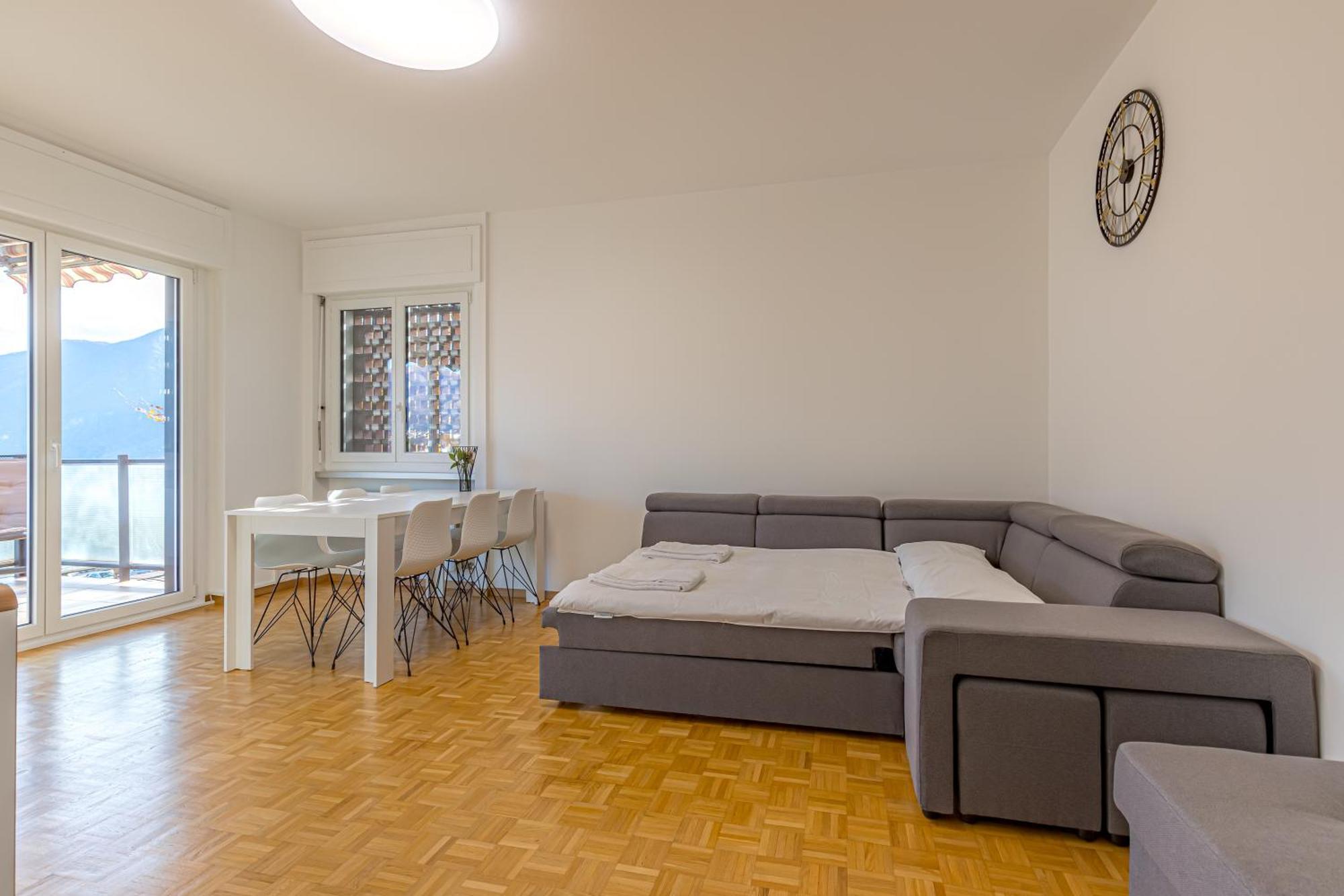 Apartament Imperial Of Lugano 4 With A Lake View Behind The Station And 10 Min From The Lake Zewnętrze zdjęcie