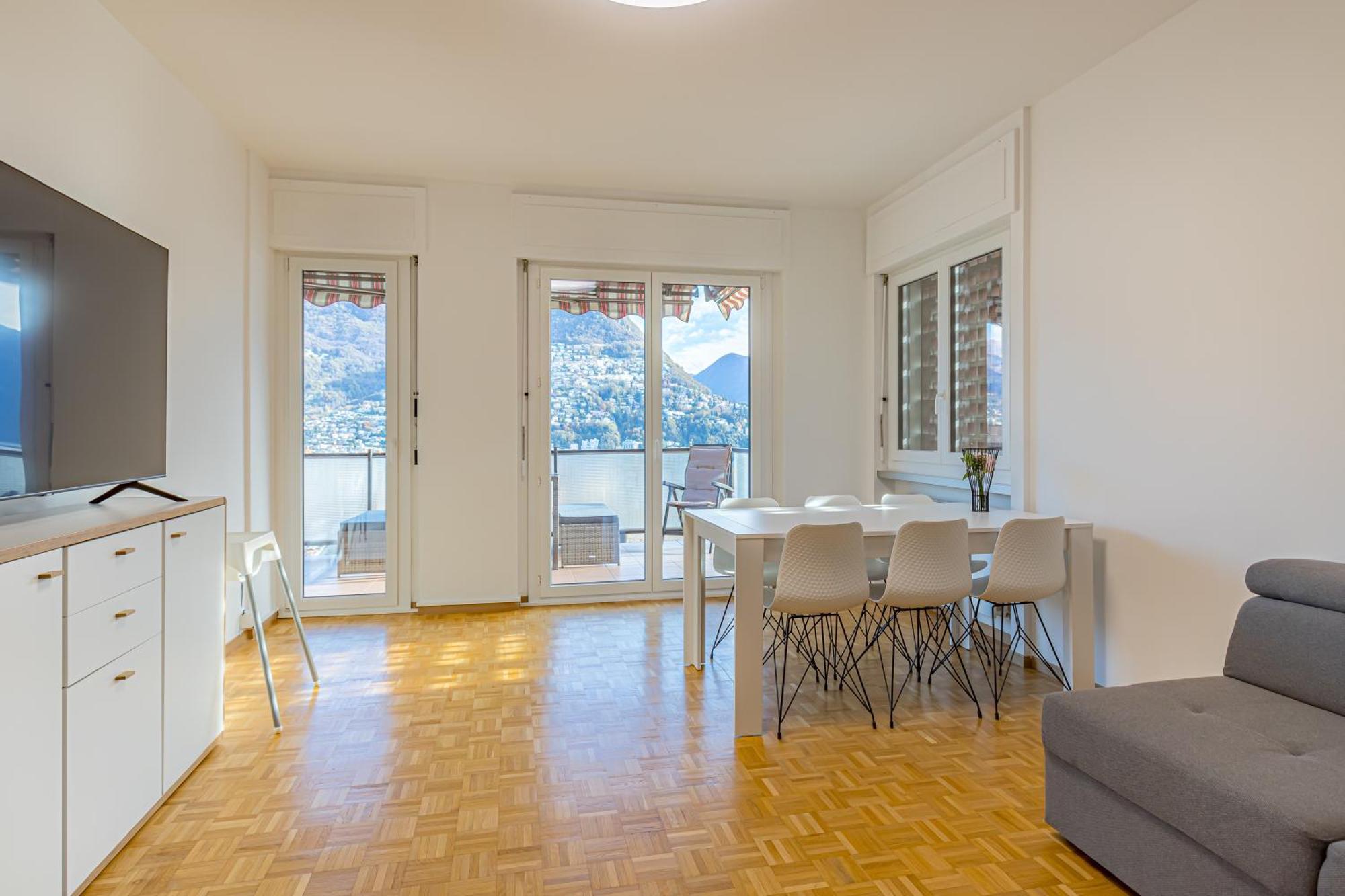 Apartament Imperial Of Lugano 4 With A Lake View Behind The Station And 10 Min From The Lake Zewnętrze zdjęcie