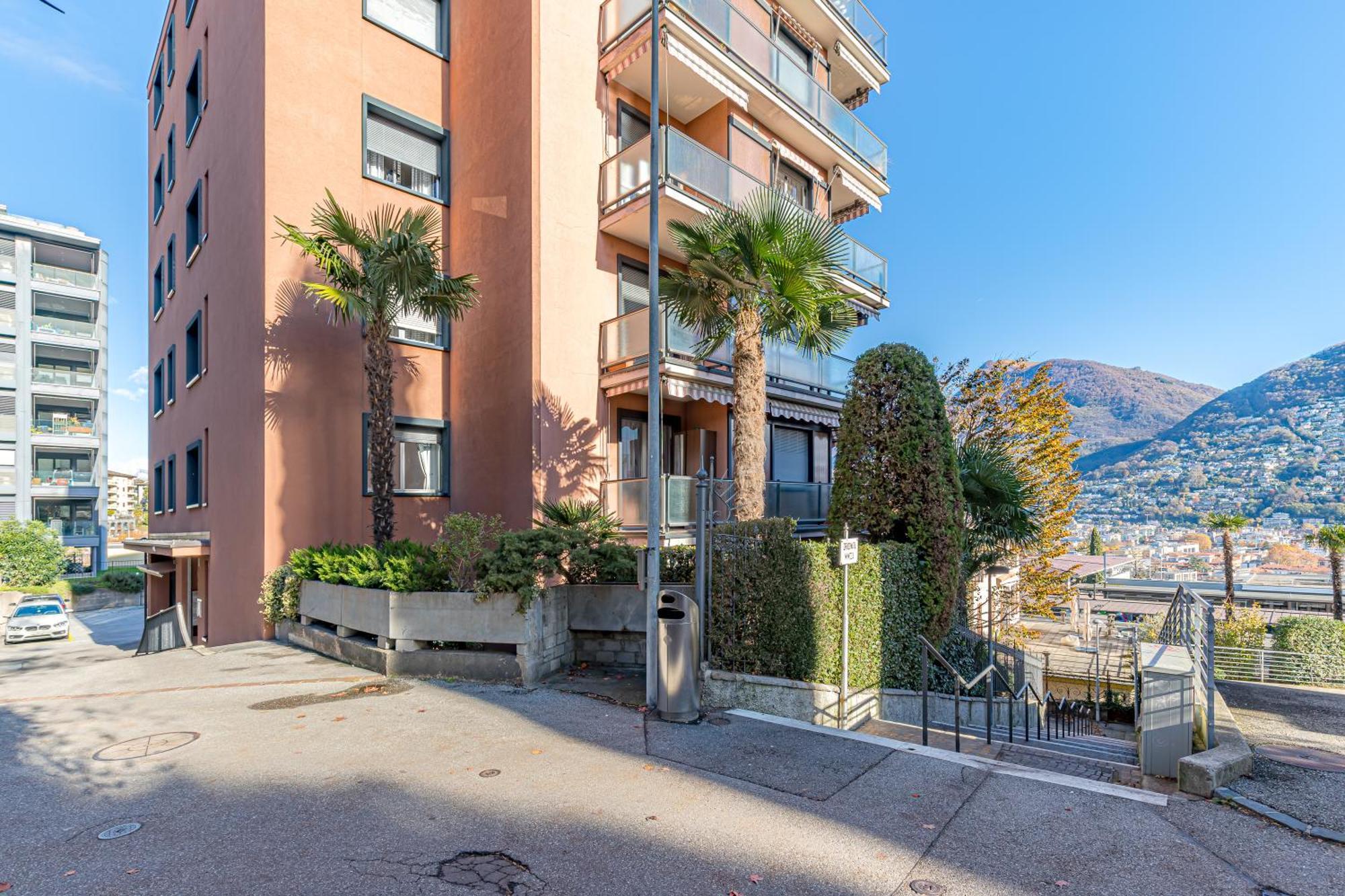 Apartament Imperial Of Lugano 4 With A Lake View Behind The Station And 10 Min From The Lake Zewnętrze zdjęcie